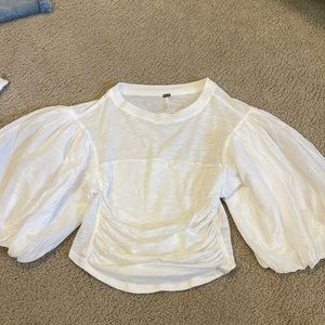 Free People Puff sleeve top